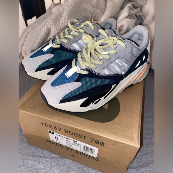 adidas gazelle silver green womens Yeezy Wave Runner 700s Size 12.5 – My Cuzin Vintage main image 0
